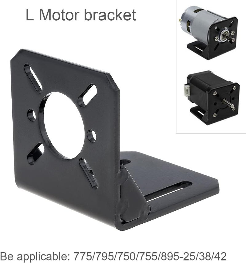 ChgImposs 2 Pack Motor Mount Bracket, Universal Multifunction Fixing Mounting Base for 750/755/775/795/850/895 DC Motor 28/35/42 Stepper Motor Nema 17 - Image 5